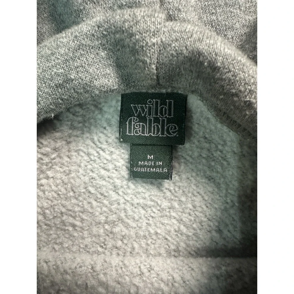 Wild Fable Medium Cropped Sweatshirt Pull Over Long Sleeve - Picture 4 of 6